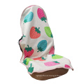 Strawberry printed car seat cover